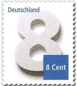 8-Cent-Briefmarke